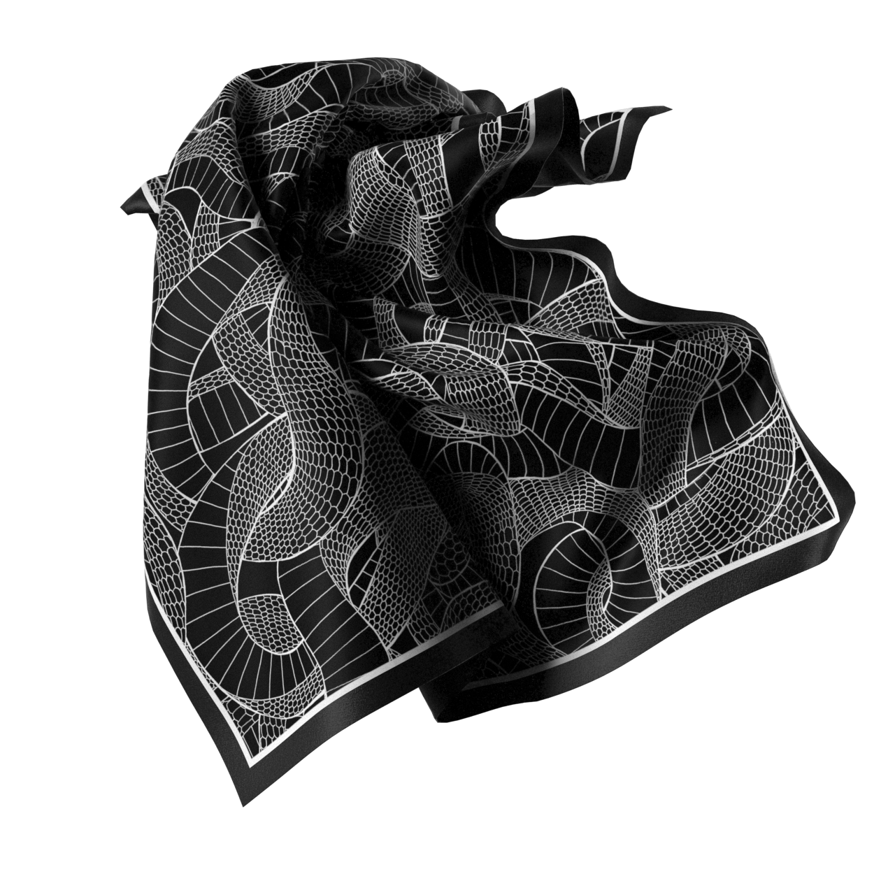 Rabbithole shawl / virtual version 